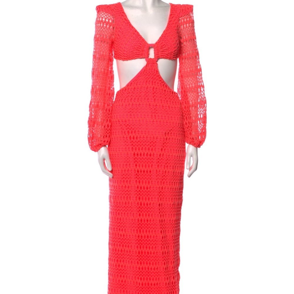 Patbo Crochet Cut-Out Maxi Dress